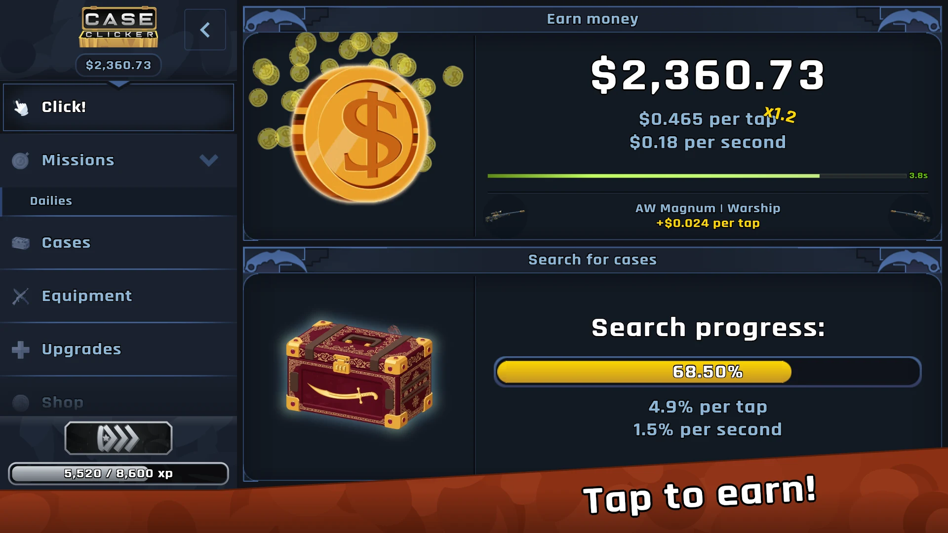 Case Clicker Revival screenshot