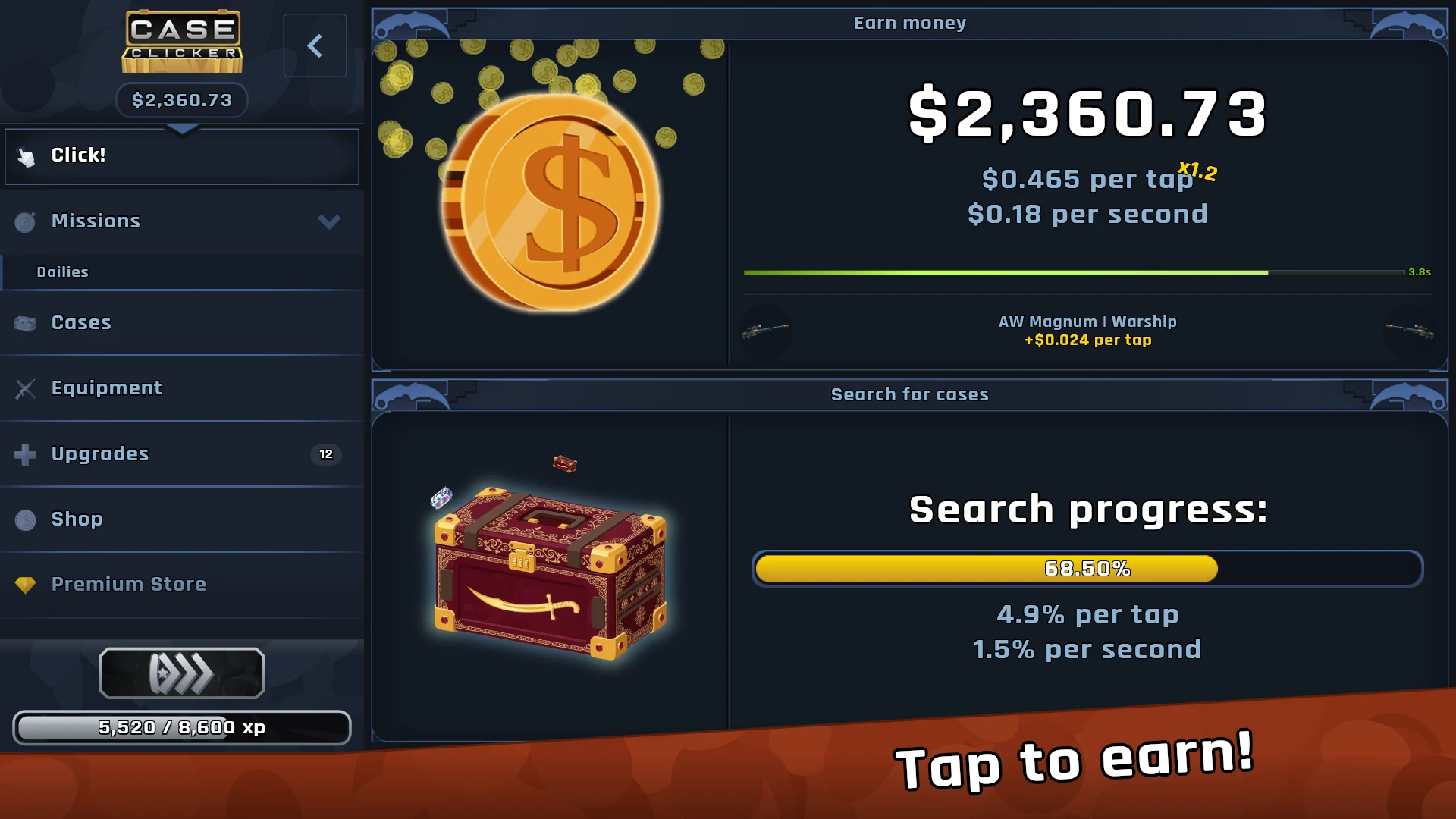 Case Clicker Revival screenshot