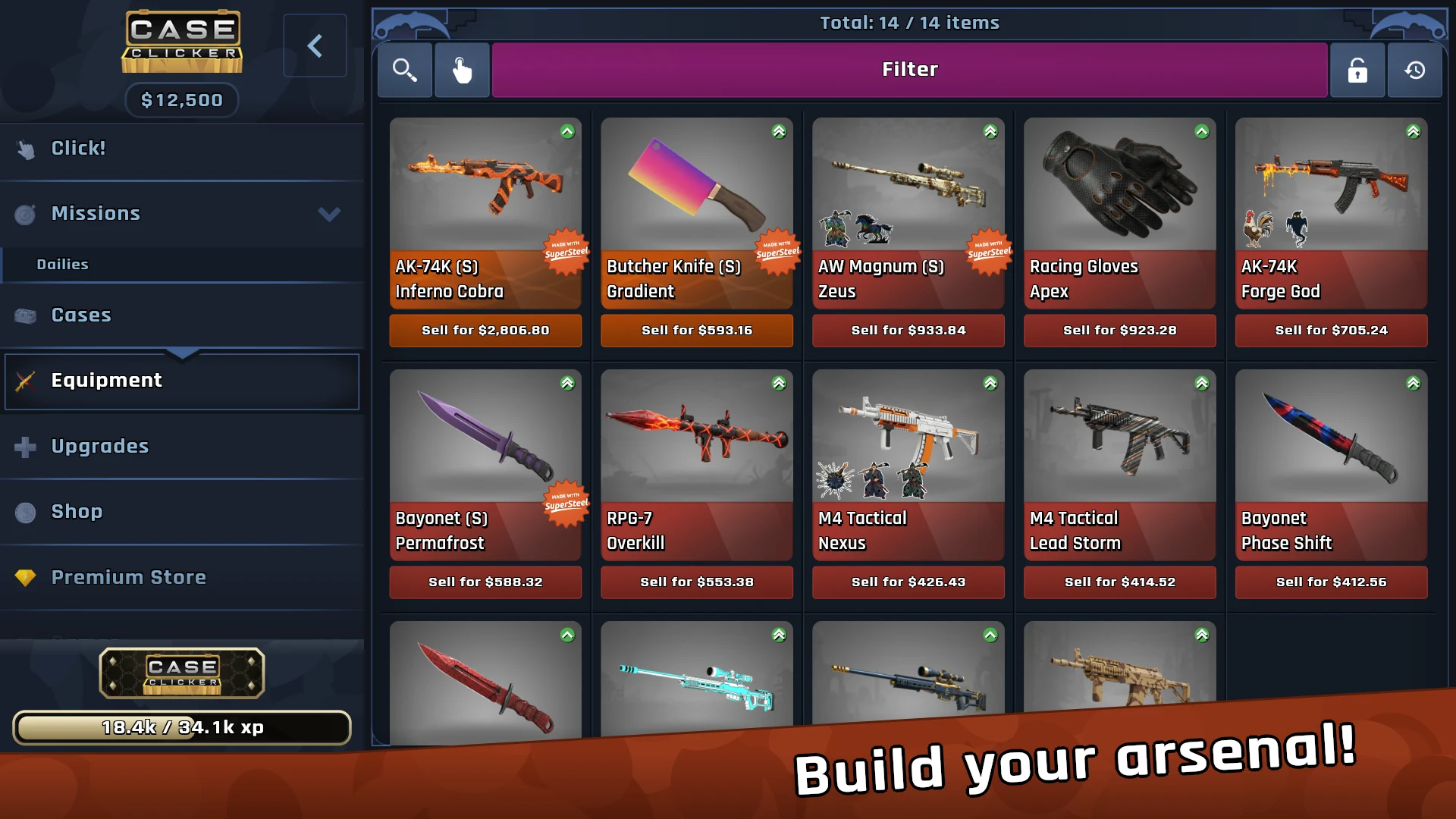 Case Clicker Revival screenshot